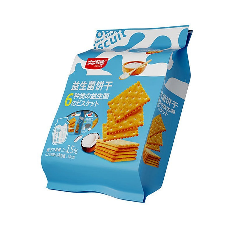 300g含20小包营养早餐代餐饼干益生菌