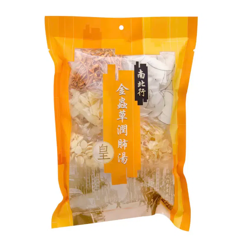 Hong Kong Health Soup Packet – Golden Caterpillar Fungus Lung-Nourishing Soup 102 g