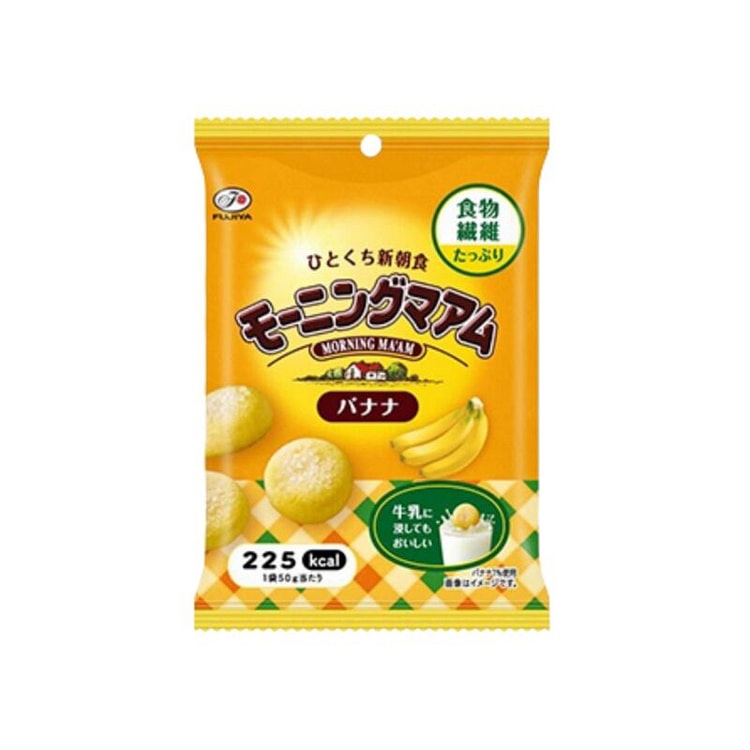FUJIYA不二家 早餐小饼干 香蕉口味 50g