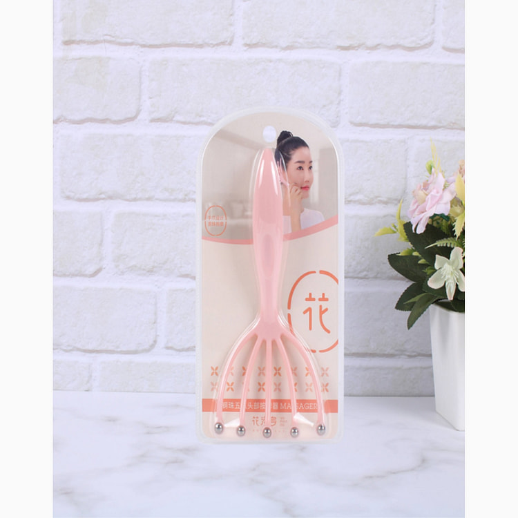 花漫多 钢滚珠头部 按摩器（白色/粉色随机发货）