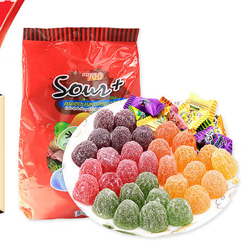 cocoaland LOT100 Fruit Juice Mango Sour softCandy 600 g