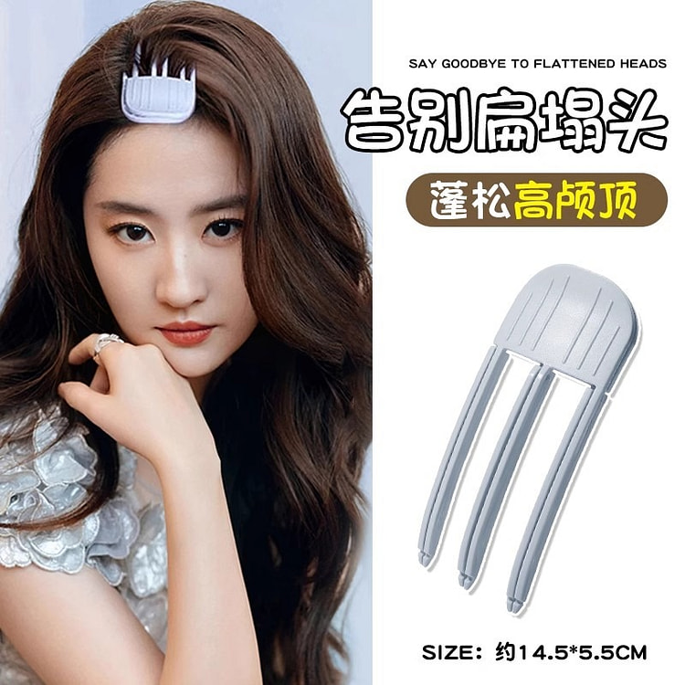High head top artifact wind shaping comb hair root