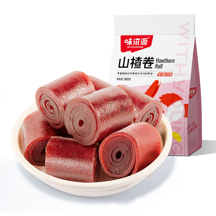 Weiziyuan Hawthorn Rolling Fruit 500g * 1 Bag
