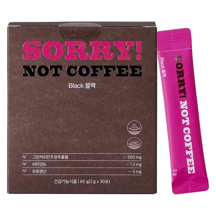 SORRY! NOT COFFEE (黑咖口味)
