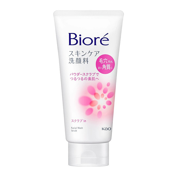 碧柔 泡沫洁面 粉色磨砂 130g