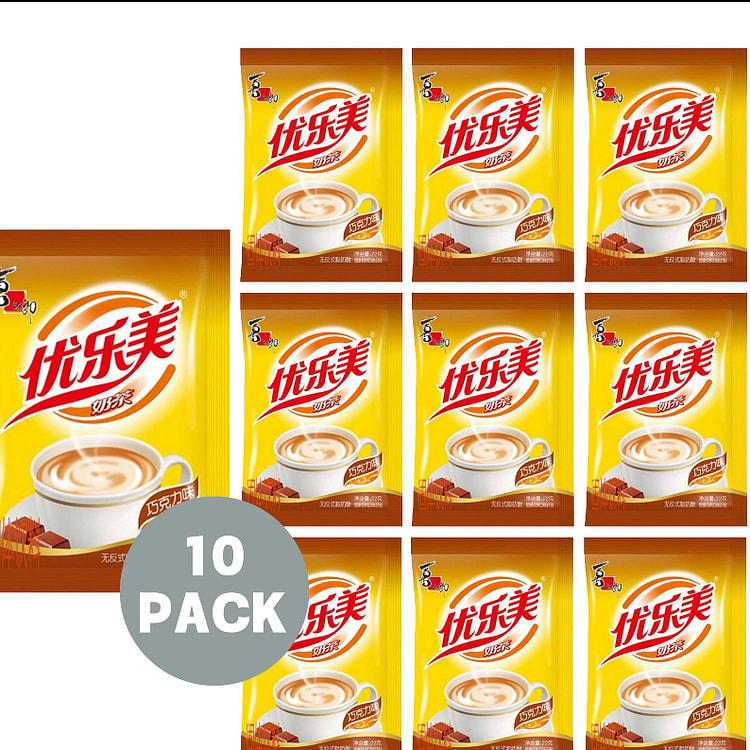 优乐美巧克力味奶茶22克10袋