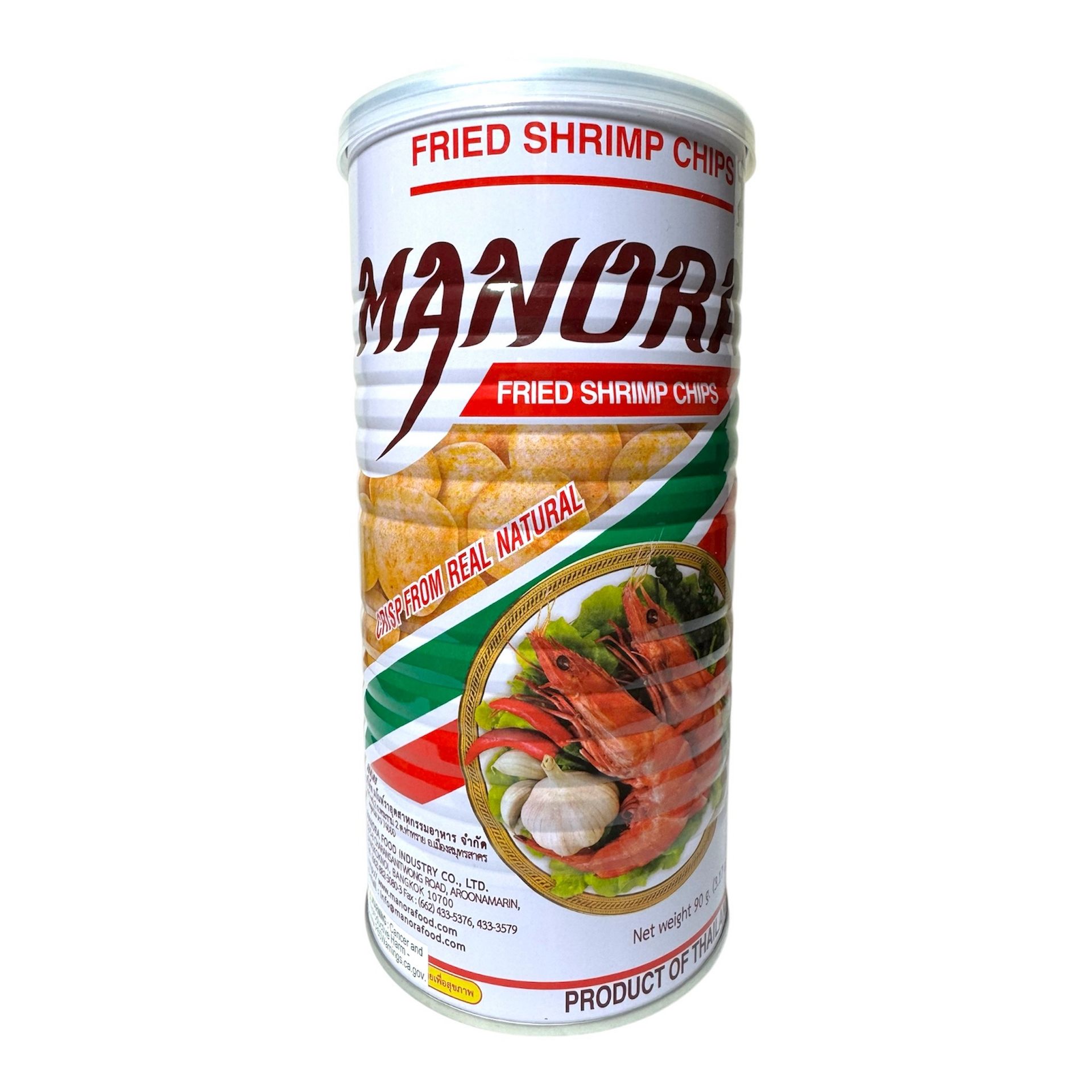 Manora Fried Shrimp Chips Banh Phong Tom 90 g