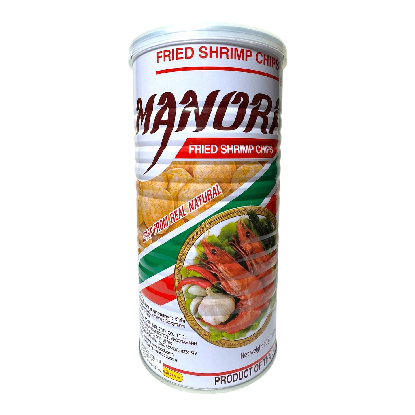 Manora Fried Shrimp Chips Banh Phong Tom 90 g