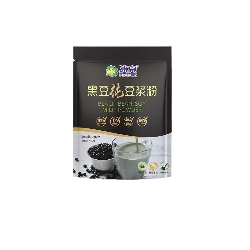 Black bean pure soy milk powder 216g*1 bag 216 g
