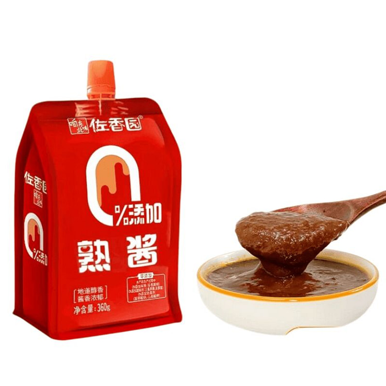佐香园   零添加熟酱   360g*1袋
