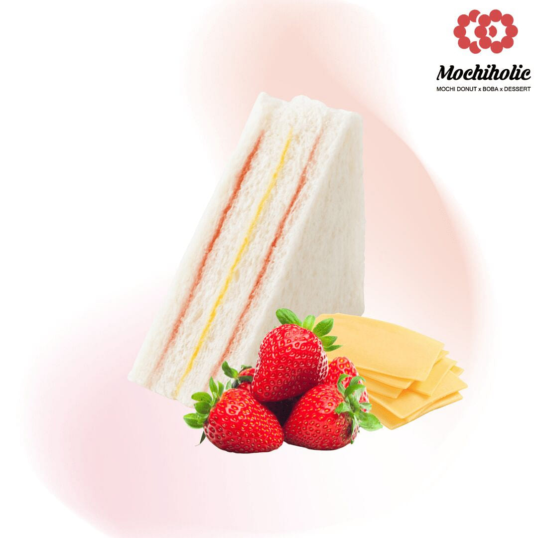 Strawberry Milk Cream & Cheese Sandwich - 1pc 1 each