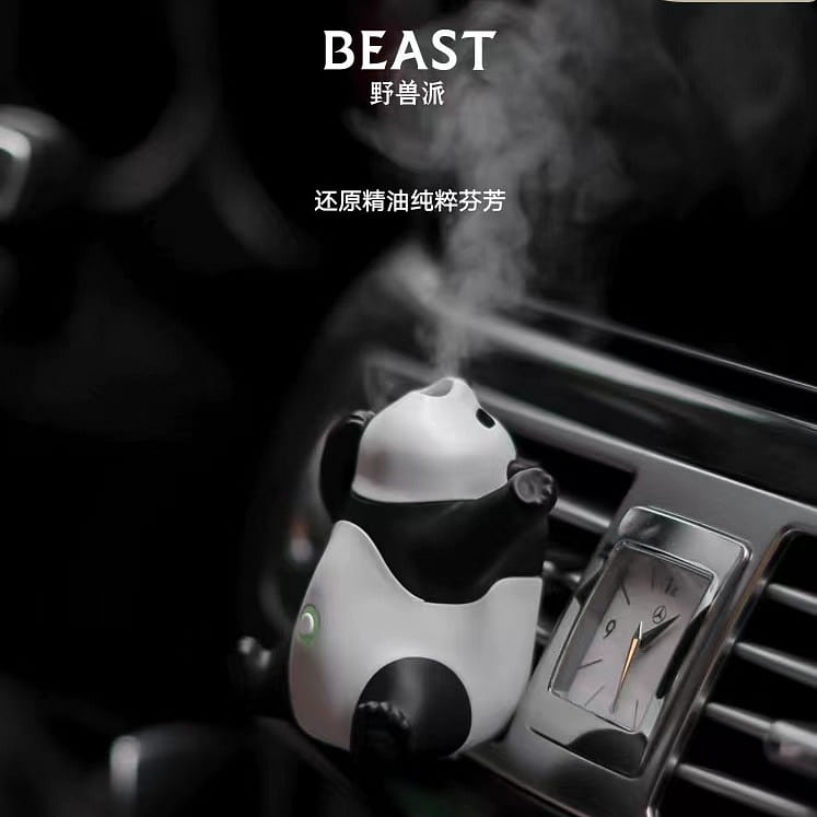 【BEAST】PANDA POO-POO Aromatherapy Car perfume Set 3ml*2 6 ml