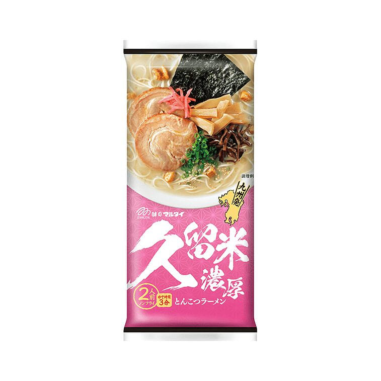 丸太 久留米 香蔥 豚骨 拉麪 194g 1 份
