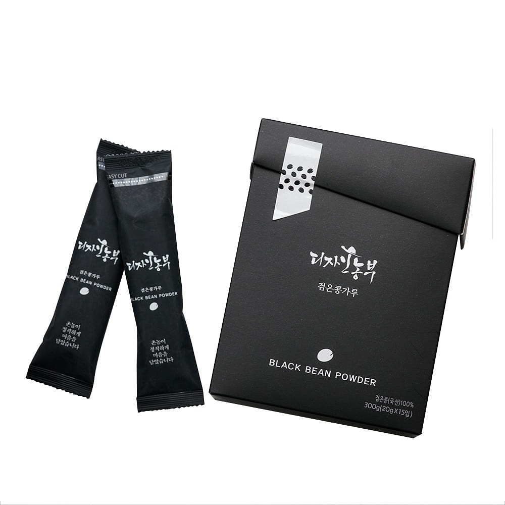 DESIGNNONGBOO Black Bean Powder Stick 20g x15 300 g
