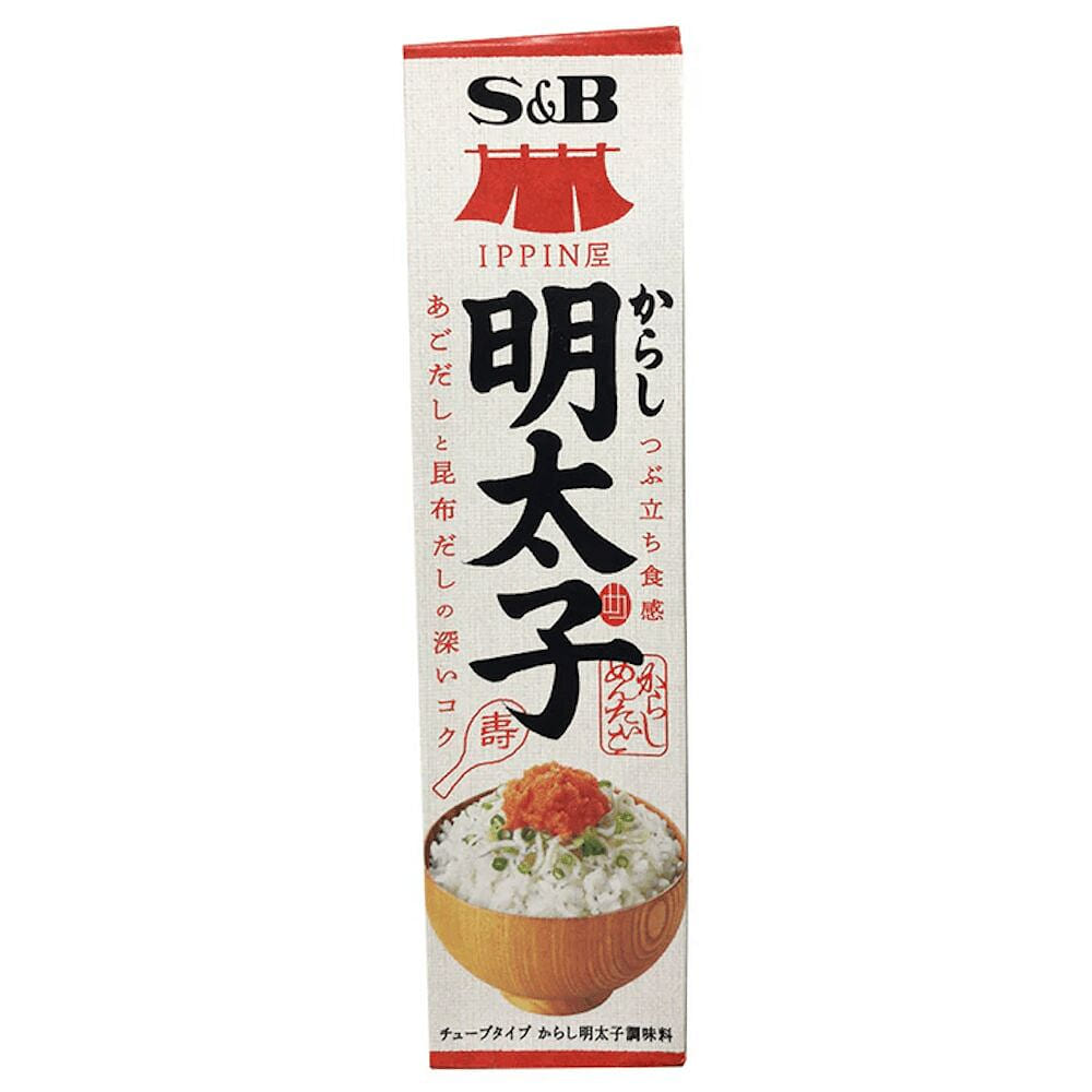 S&B IPPIN-YA Spicy Cod Roe Seasoning Past 38g 1 count
