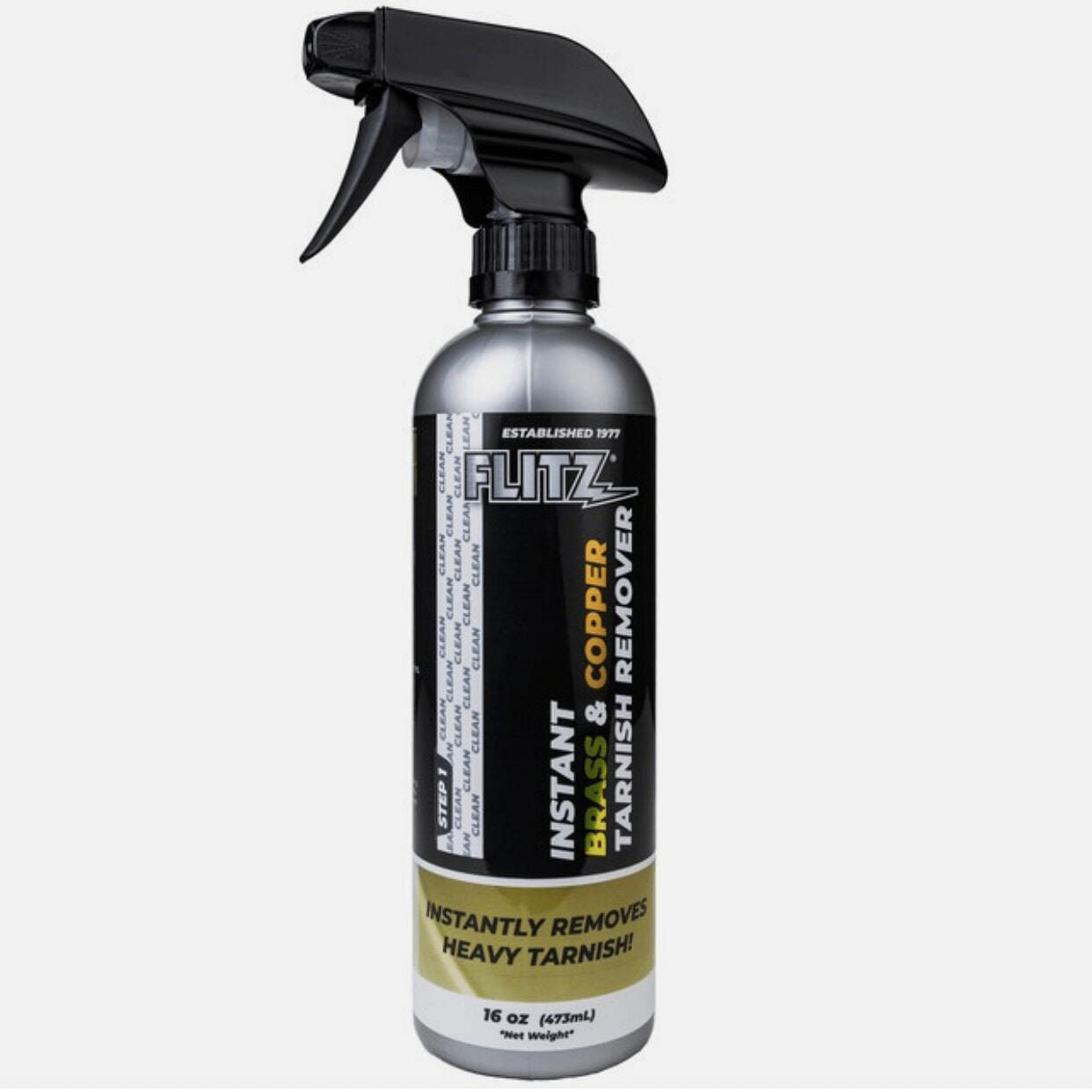 FLITZ Brass & Copper Tarnish Remover 16oz/473ml Tr 1 bottle