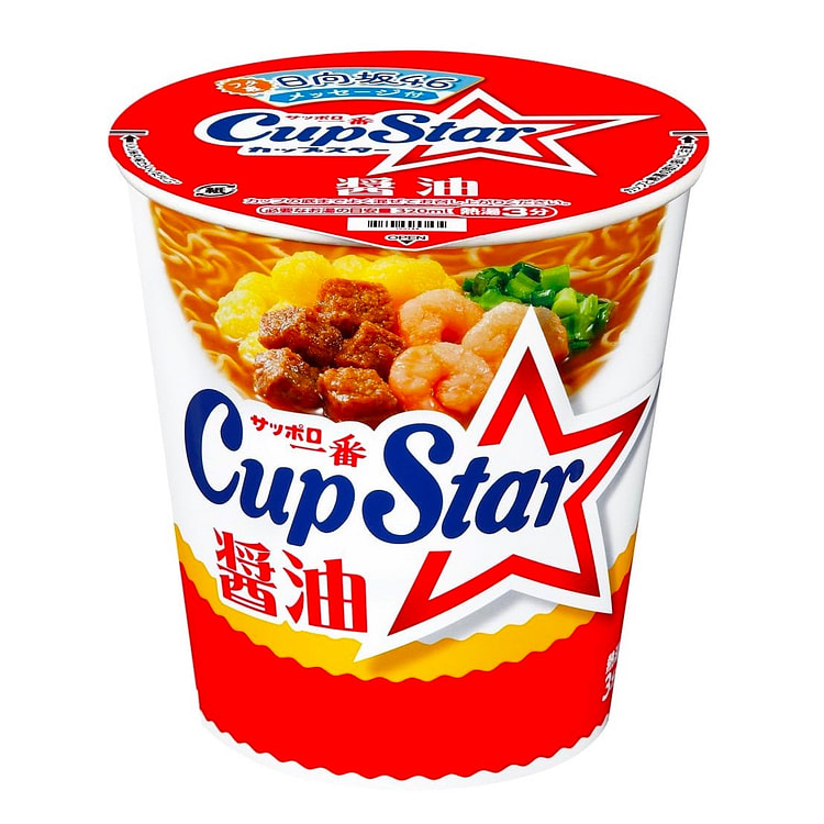 Japan Ramen Noodles Cup Star Soy Sauce Sapporo 71g