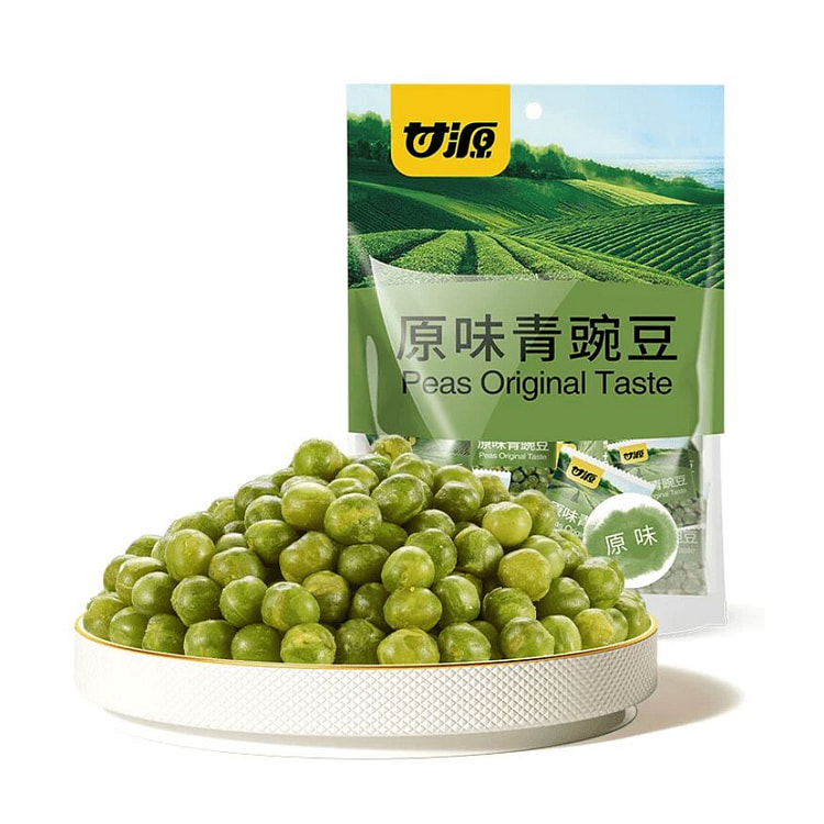 甘源 青豌豆原味285g/袋 休闲零食 285 克