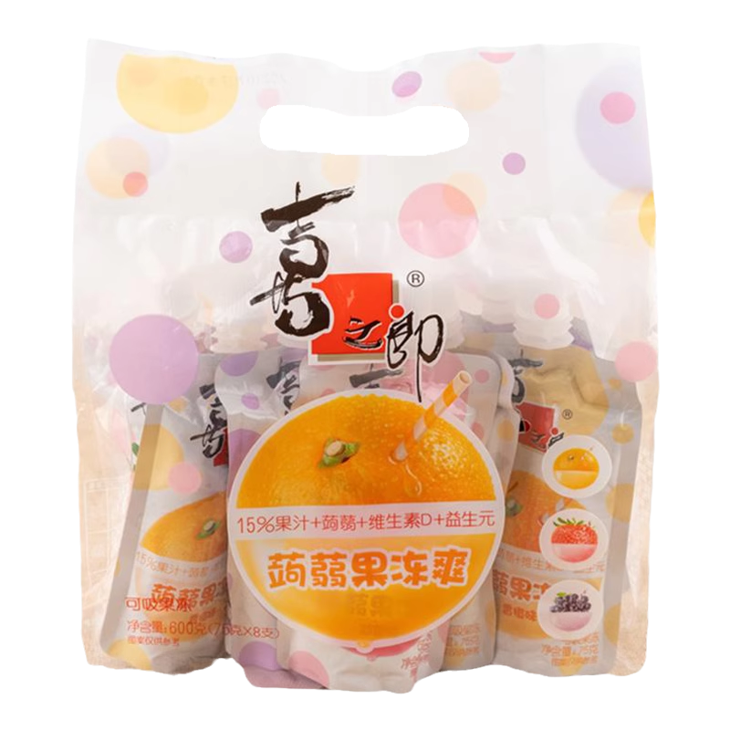 Get Xizhilang Konjac Fruit Jelly Snack 600g Delivered | Weee