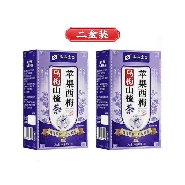 协和京品 苹果西梅乌梅山楂茶 300g 300 克