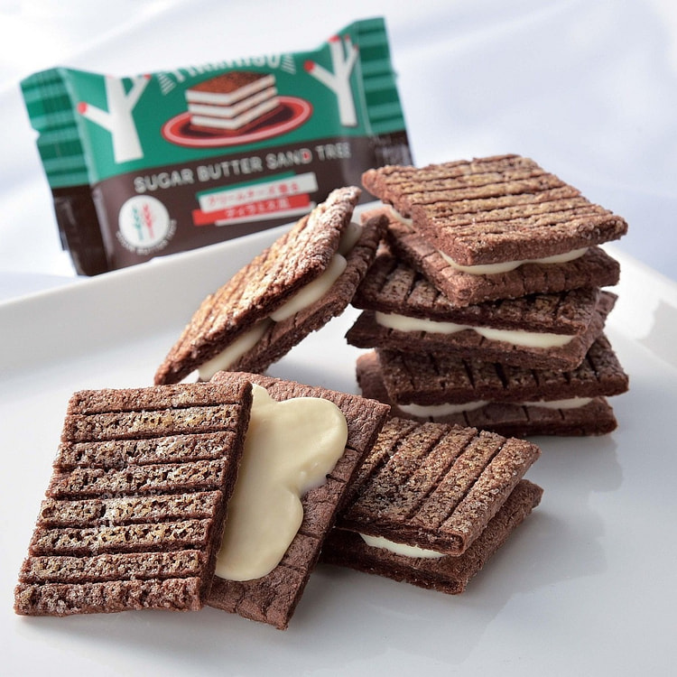 Sugar Butter Sand Tree Sandwich Cookie - Tiramisu