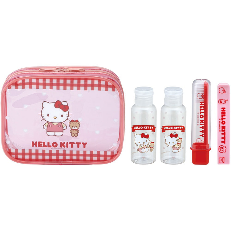 Skater Hello Kitty盥洗品旅行套装