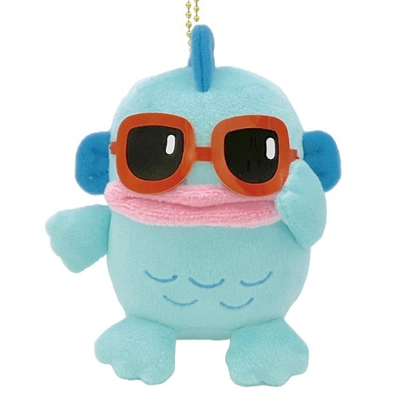Sanrio Plush Keychain Sunglasses Hangyodon 1 each