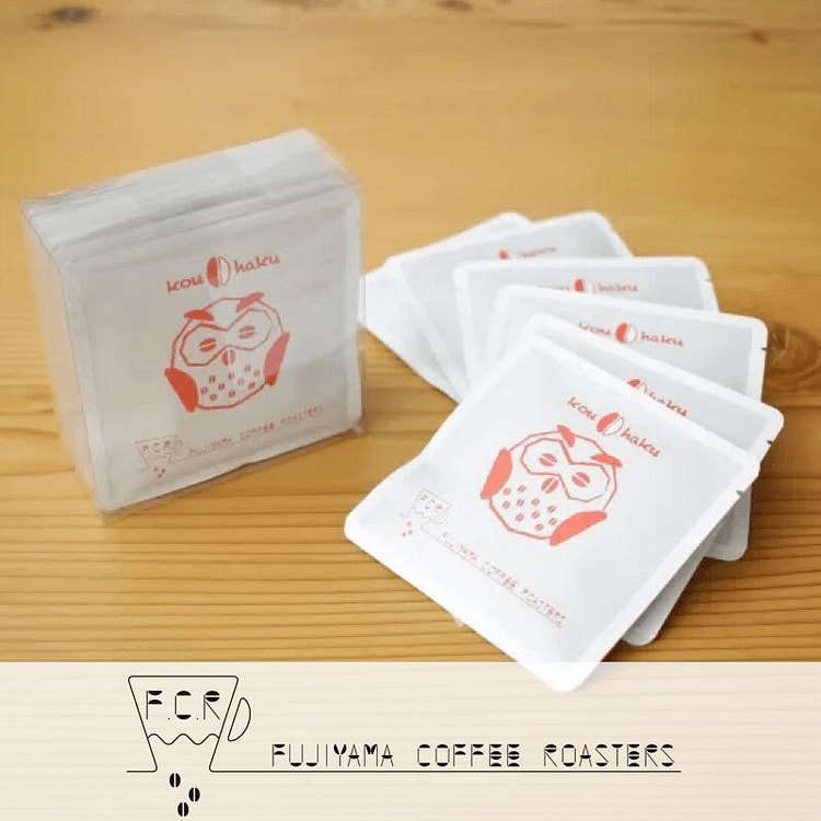 Fujiyama Coffee Drip Bag 5 Count Good Luck Owl