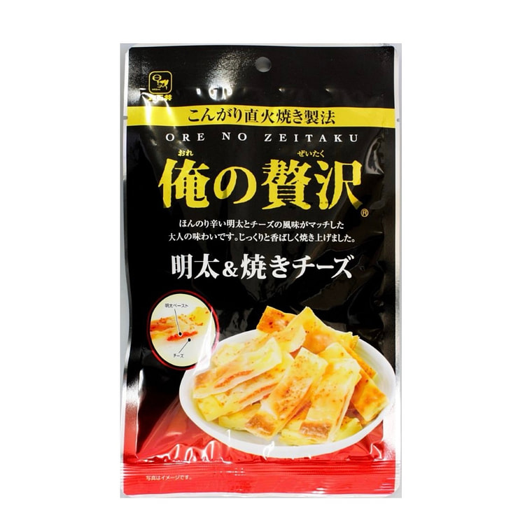 啤酒奶酪小吃明太烤开胃菜鸭味 40g 1 份