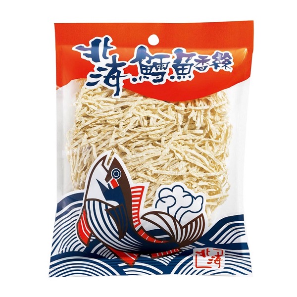 臺灣【有豐食品】北海鱈魚香絲 113 克