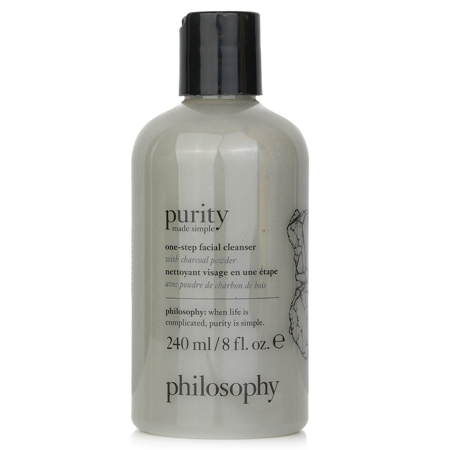 自然哲理 purity made simple 竹炭三合一潔面乳 (中性至乾性皮膚) 240ml/8oz 240 毫升