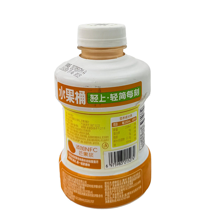 Qingshang Fruit Bucket Mango Flavor 420 ml
