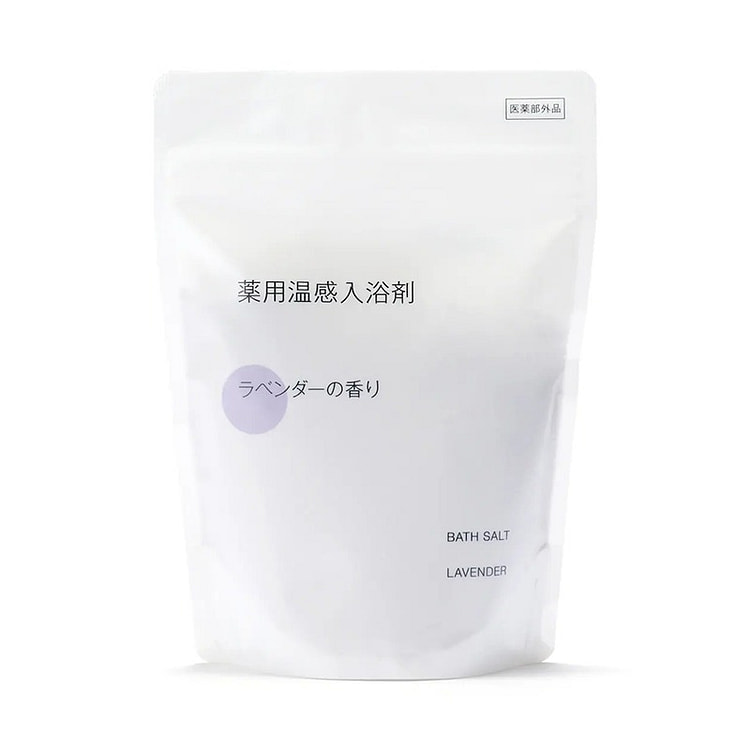 muji 无印良品 薰衣草香 入浴剂 360g