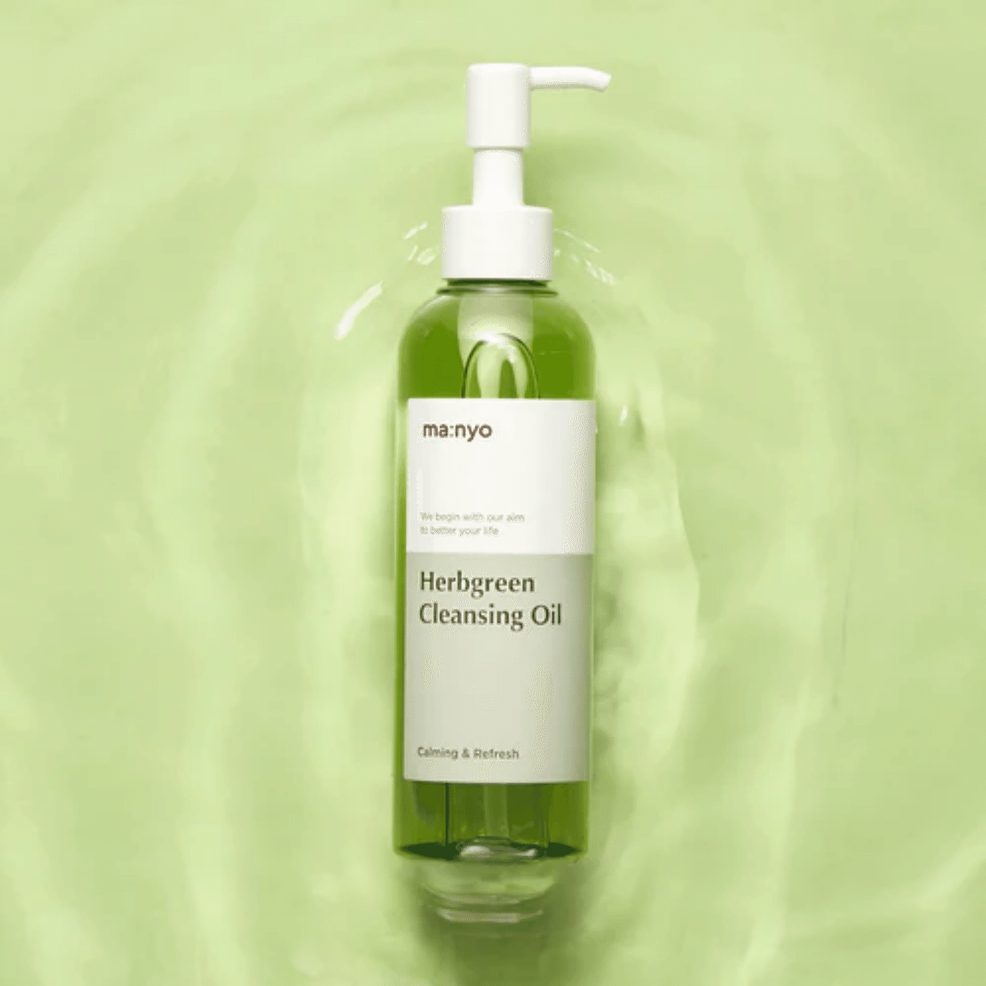 ma:nyo Herb Green Cleansing Oil 6.7 fl oz (200ml) 1 lb