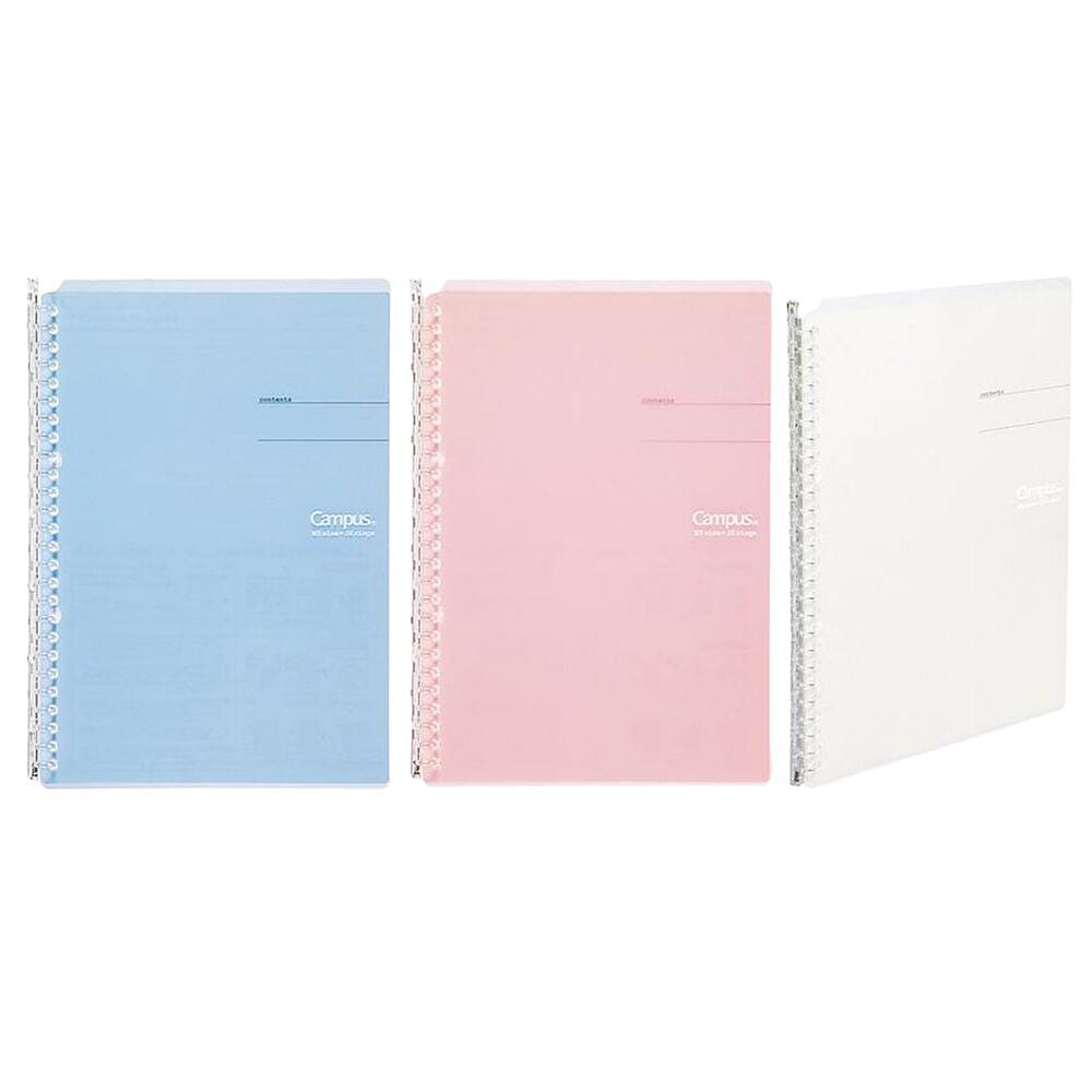 KOKUYO B5 Smart Ring Binder Notebook Set 3 pack