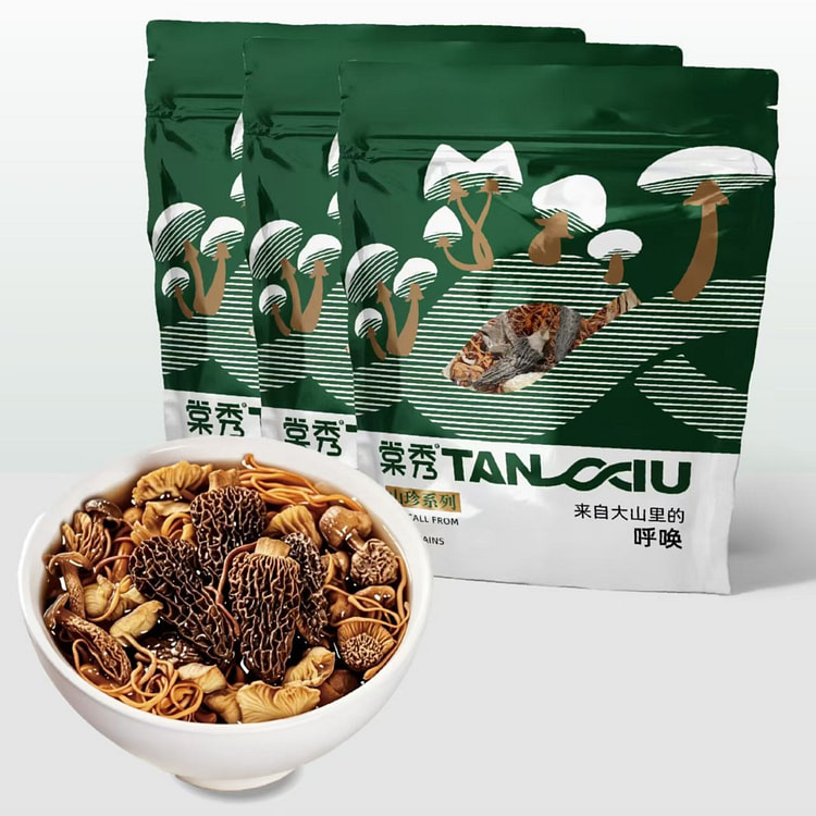 Tangxiu Seven Treasure Mushroom Soup Pack, 70g 1 pack