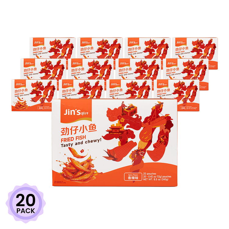 劲仔 香辣小鱼 240 克*20 包