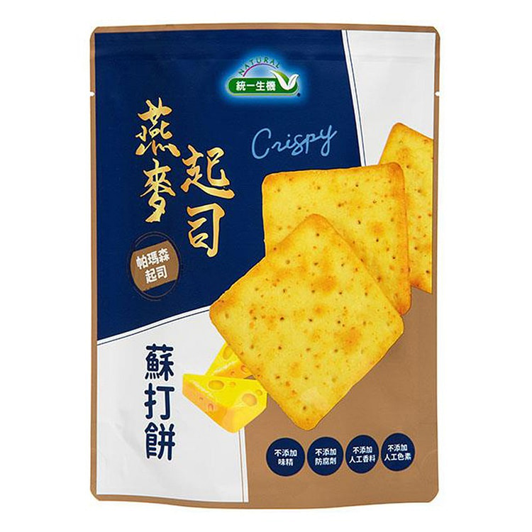 統一生機  燕麥起司蘇打餅