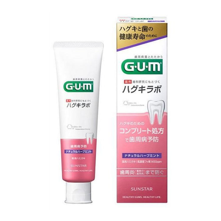 ガム・ハグキラボ デンタルペースト ナチュラルハーブミント 85g 1 個