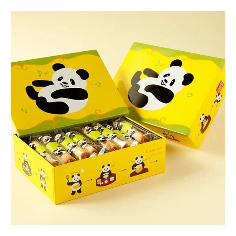 YOKU MOKU Panda Petit Cigar Egg Roll 16 pcs 1 box