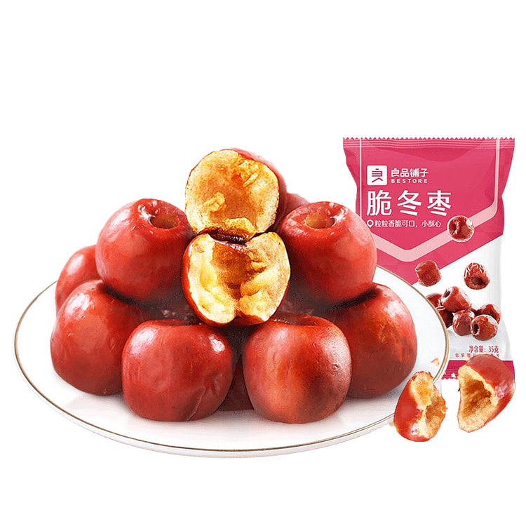 良品铺子 脆冬枣 枣香浓郁