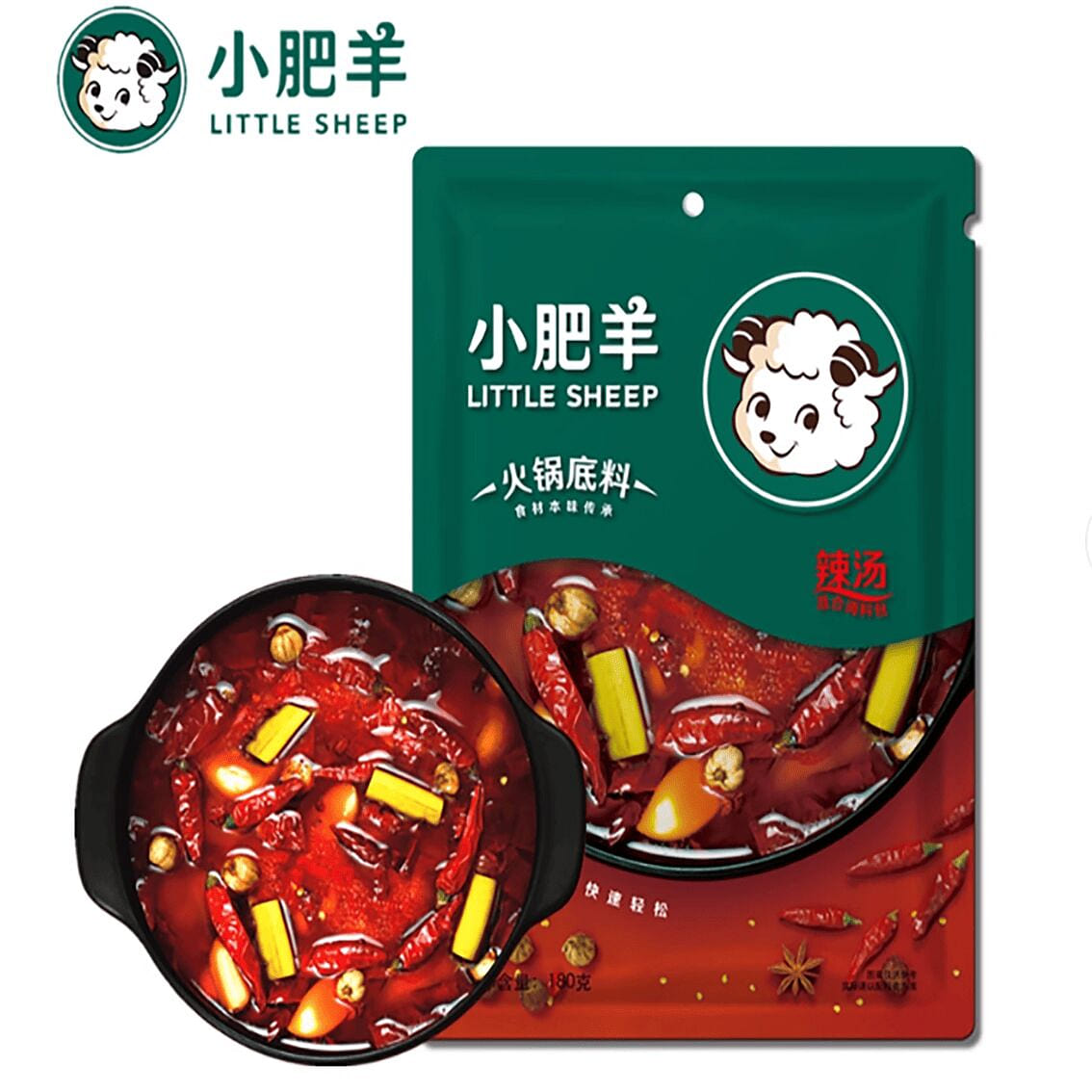 Inner Mongolia Little Sheep Hot Pot Base Red Oil S 180 g
