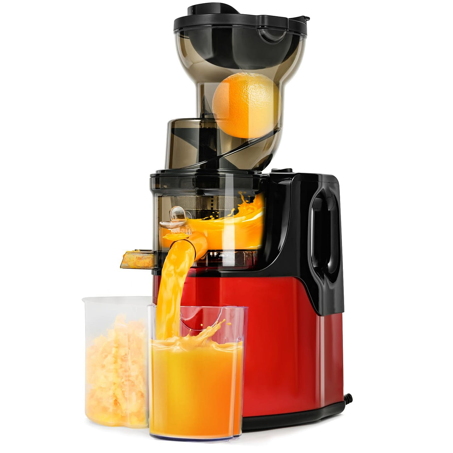 5-inch large-diameter electric fruit juicer 1 count