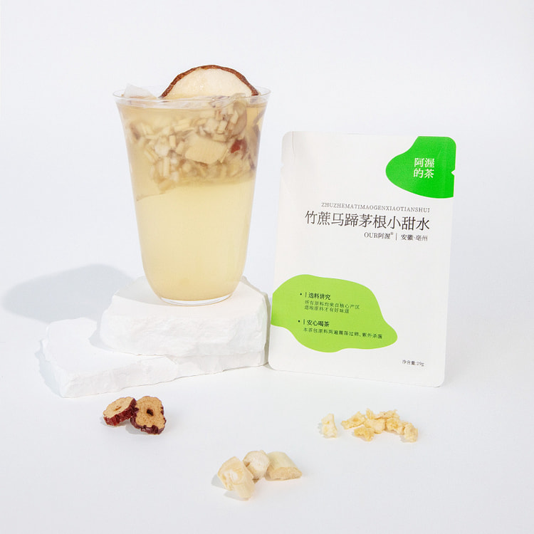 阿渥竹蔗马蹄茅根水 180g*1袋装 180 克