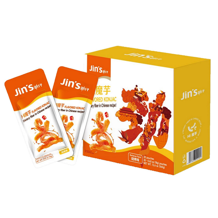 劲仔 Hi 魔芋（烧烤味）18g*20包 1 包