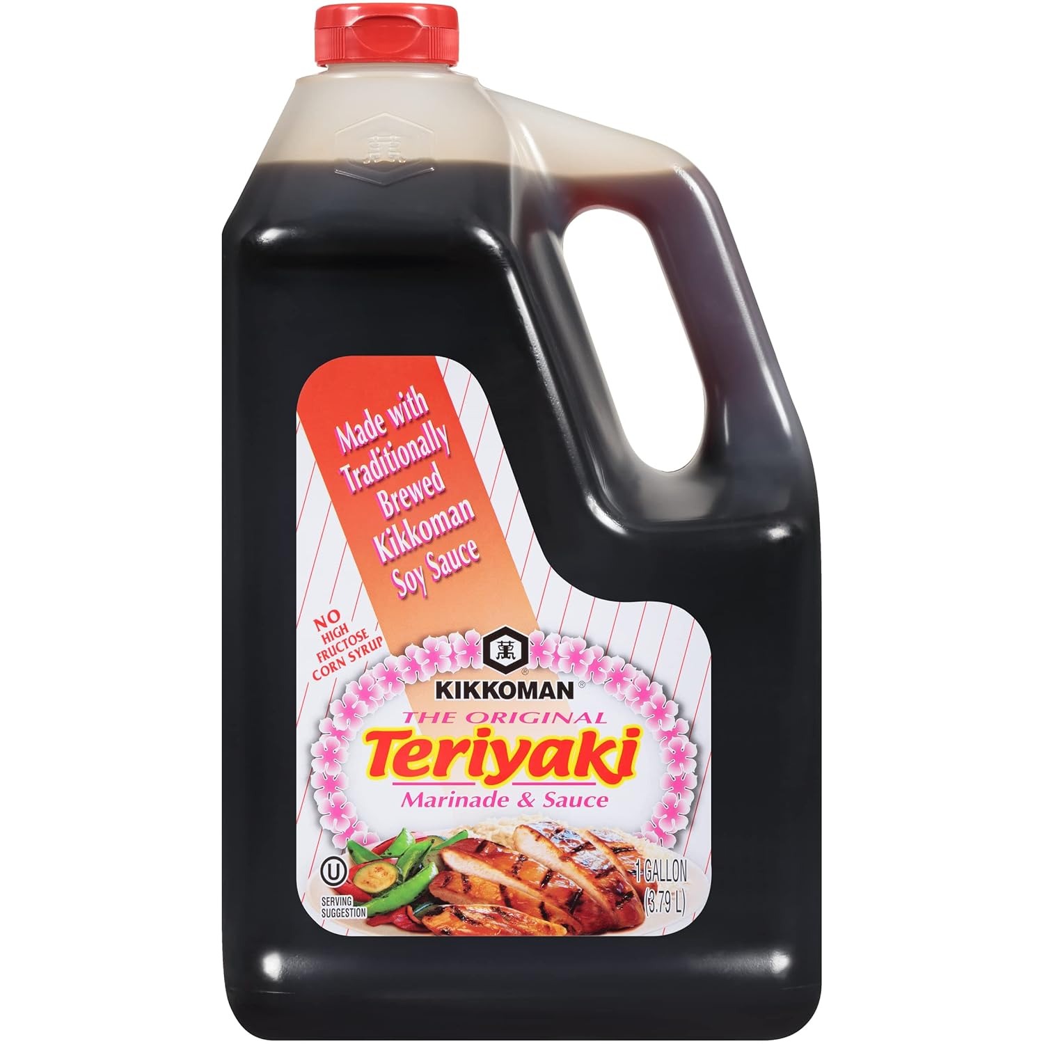 Kikkoman Marinade and Sauce, Teriyaki, 128 Ounce 128 oz