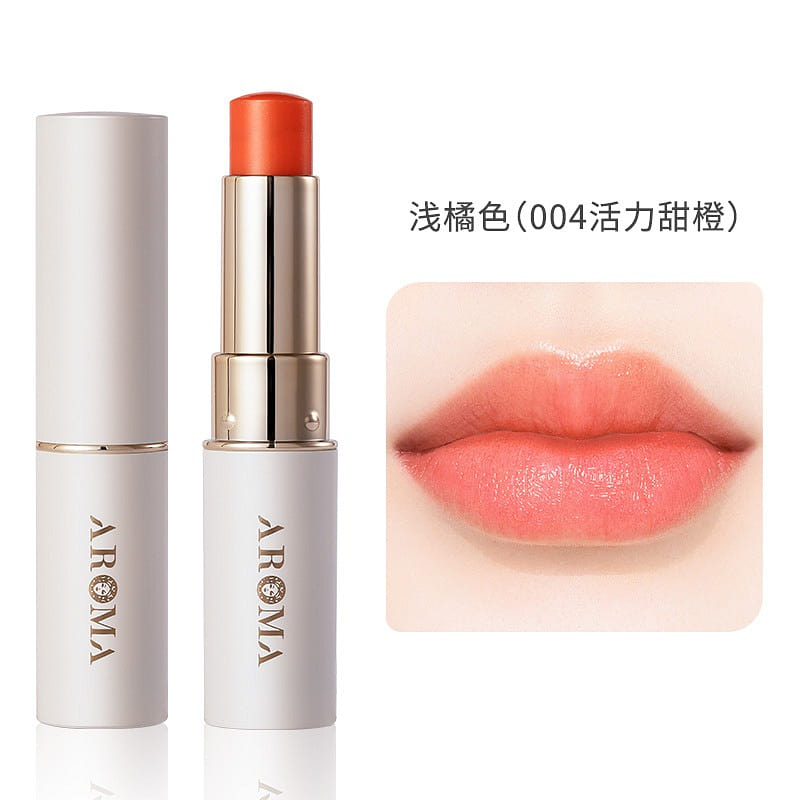 Essential oil color changing lipstick light orange 3.2 g
