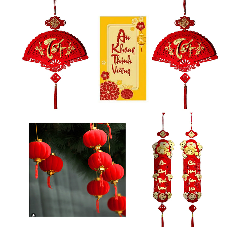 Bộ Trang Trí Tết Hoàn Hảo – Tô Điểm Cho Tết Thêm Rực Rỡ