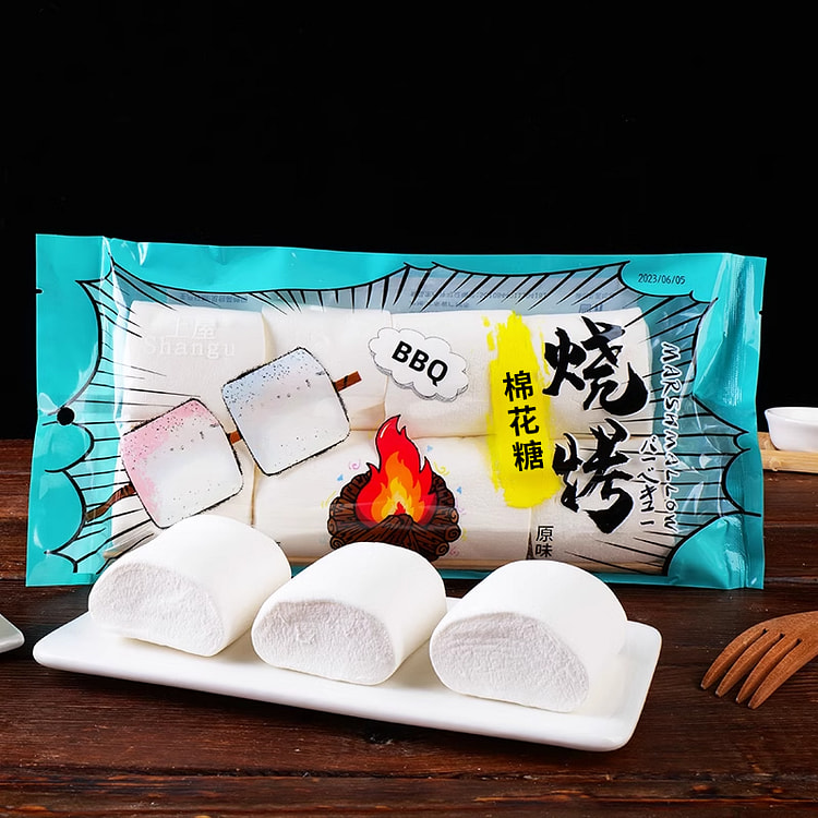 皮小贱烧烤棉花糖糖果牛轧糖雪花酥奶枣160g*1袋
