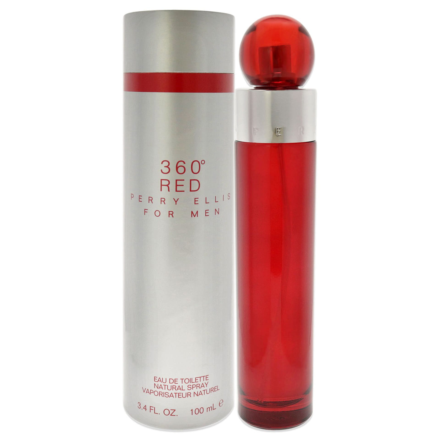360 Red by Perry Ellis for Men – 3.4 oz EDT Spray 3.4 oz